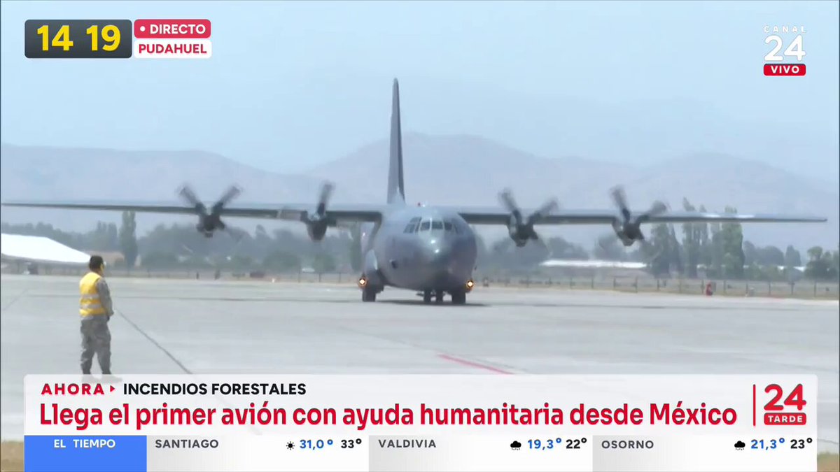 #24Tarde | Llega el primer avión de ayuda humanitaria desde México. 🖥 #TVNPlay ➡️ 📡 En vivo ➡️