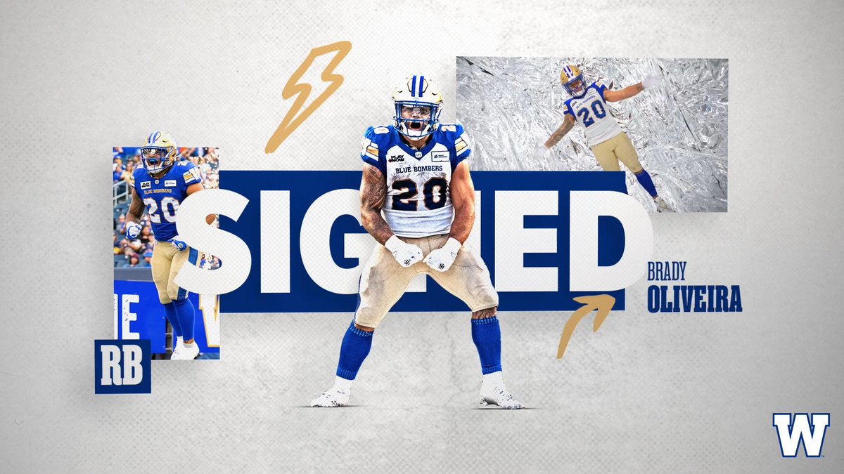 HE'S NOT 🤬 LEAVING! Brady Oliveira 🏈 🐶 has agreed to a two-year deal. 📝 » #ForTheW