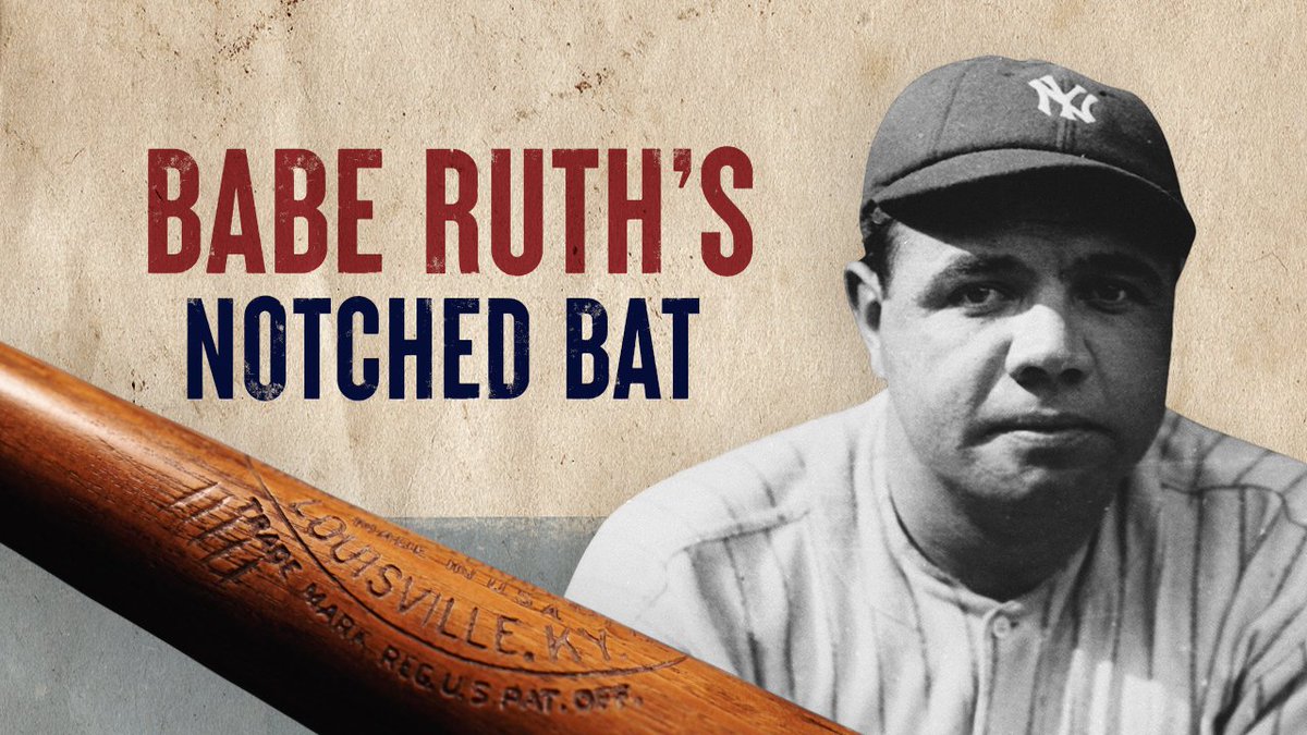On this day in 1895, the Babe was born. Did you know the Great Bambino carved a notch in his bat for every home run he hit? Check out our full Pinstripes of the Past Series for more legendary stories:
