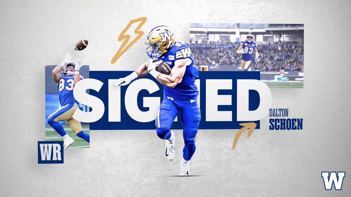 STAYIN' IN THE PEG We've agreed to terms with Dalton Schoen. 📝 » #ForTheW