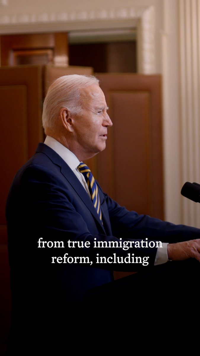 This bipartisan national security bill may not address everything I would have wanted. But the reforms in this bill are essential for making our border more orderly, more humane, and more secure.