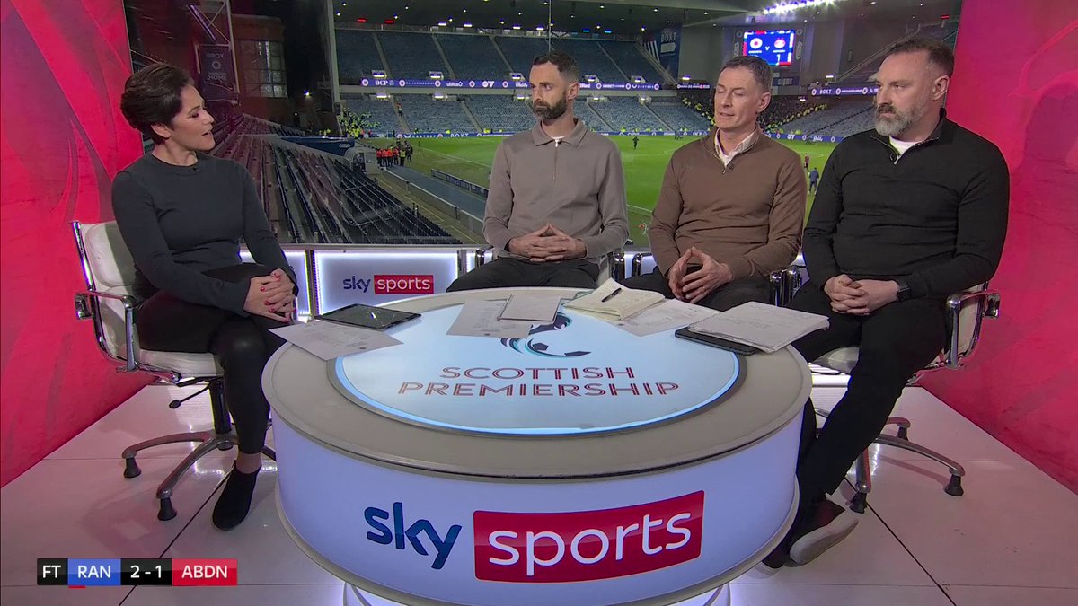 ๐ฃ๏ธ"They're fortunate, Rangers." ๐ฃ๏ธ"Talk about clutching at straws." The studio discuss two potential handballs in the Rangers-Aberdeen match. Watch the post-match analysis on Sky Sports Football ๐บ