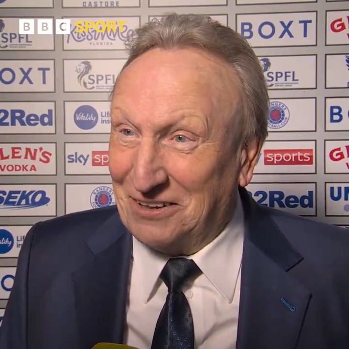 🗣️'It's my kind of club. The fans were fabulous, the players gave me everything. It's my type of muck and nettles' 😅 Neil Warnock enjoyed his introduction to Scottish football tonight ⤵️ #BBCFootball