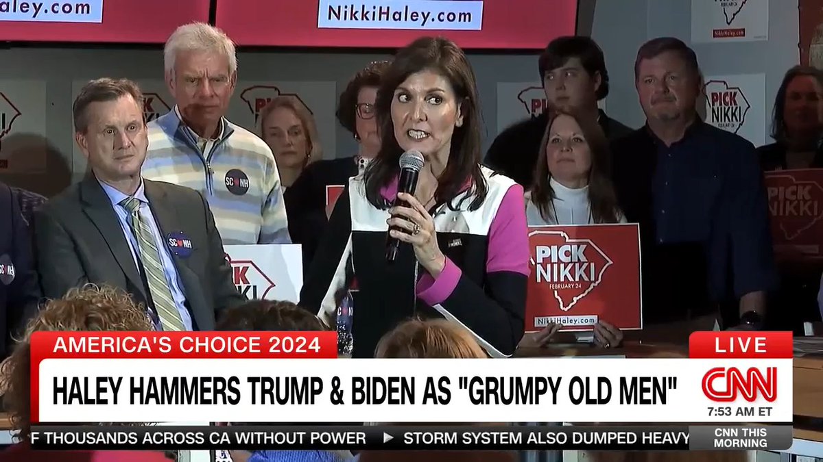We all know 80 year olds who can run circles around us…and then we know Trump and Biden. We need a president who has the focus and stamina to deal with all the challenges facing our country.