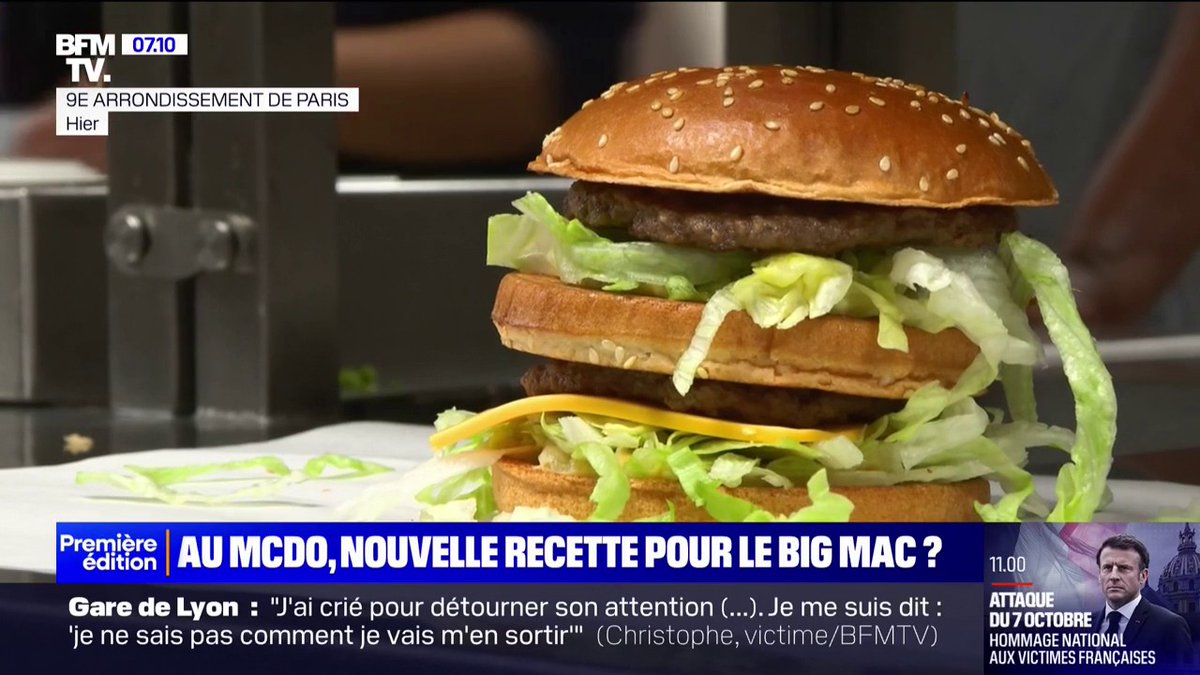 🍔 Nouveau Big Mac: ce qui change dans la recette du burger phare de McDo