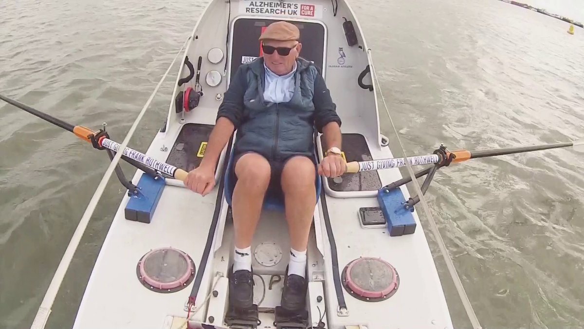 "To be with my soulmate for 53 years after being away for two months is going to be really exciting" ❤️ Oldham's 73-year-old chairman Frank Rothwell is rowing 3,000 miles solo across the Atlantic from the Canary Islands to Antigua to raise money for Alzheimer’s Research UK 👏