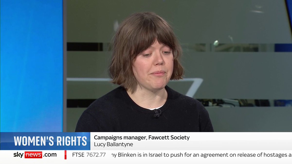 A poll says Gen Z boys and men are more likely than baby boomers to believe feminism is harmful. Lucy Ballantyne says feminism is going through "a period of backlash" adding "wherever there is progress there is push back." 📺 Sky 501