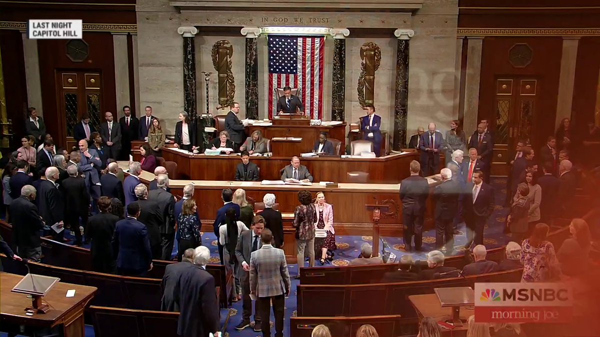 "This season of Curb took an unexpected turn last night," JoeNBC jokes about House GOP failing to impeach Secy. Mayorkas
