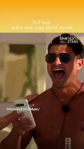 First Look: Hair slicked back, bronzer applied… Anton is ready for tonight’s VIP Villa performance ⭐ Watch Craig David and Anton reunite, tonight at 9pm on ITV2 and ITVX #LoveIsland #AllStars