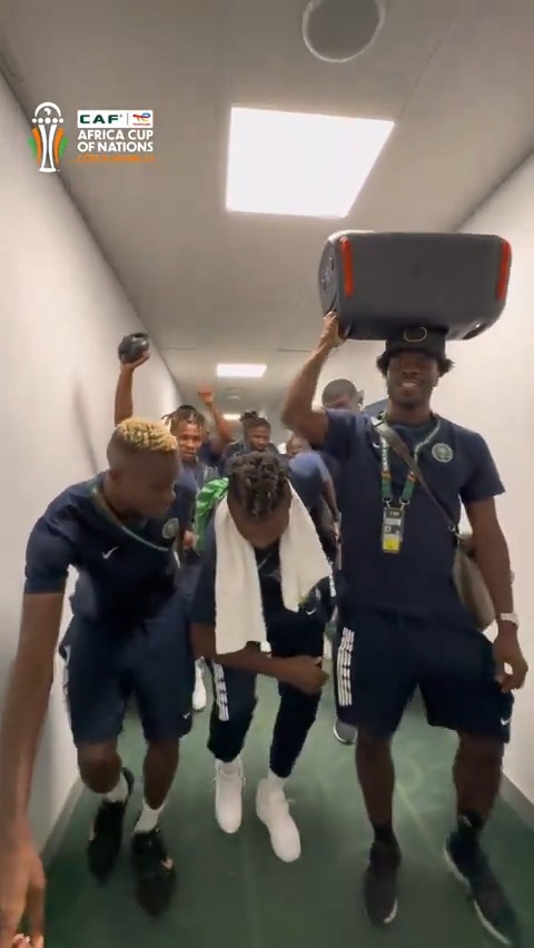 Super Eagles don show, as e dey hot! Normal level. 🔥🇳🇬 #TotalEnergiesAFCON2023 l 🇳🇬 Super Eagles