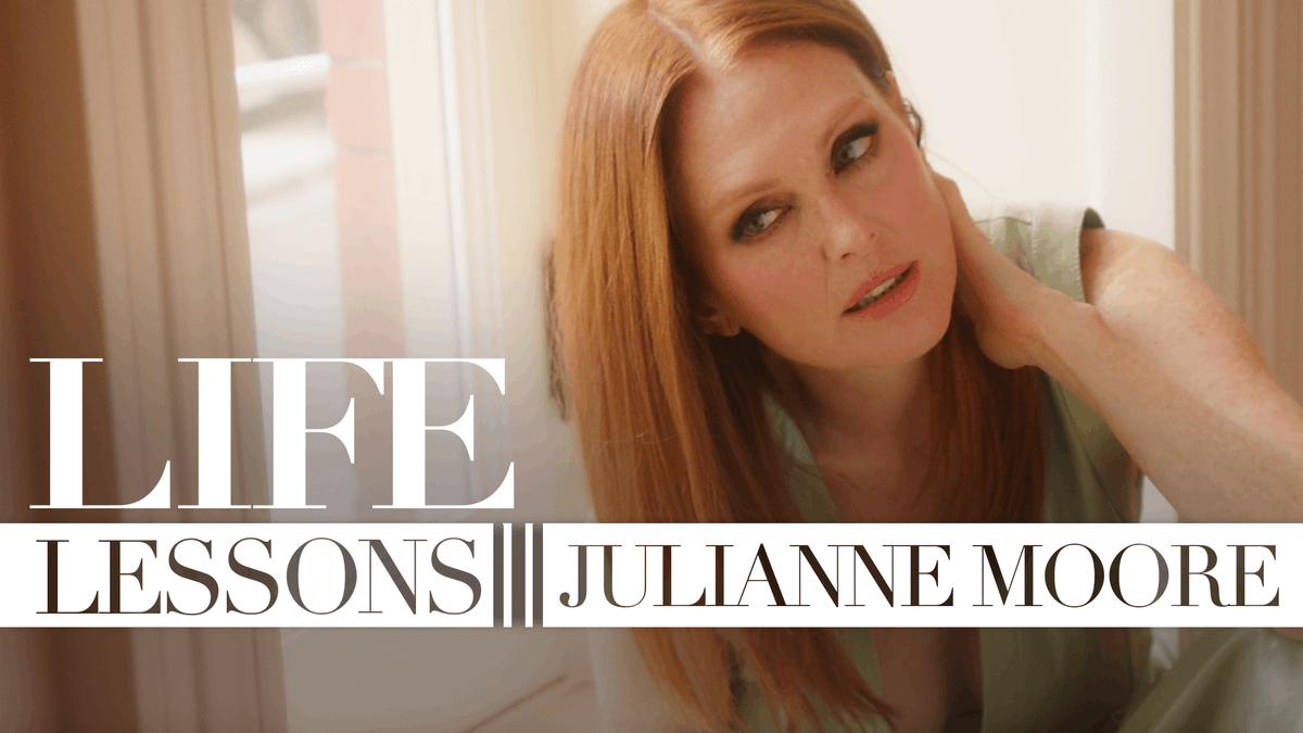 Julianne Moore shares what she's learnt so far about style, beauty and self-care – and how confidence is all about preparing well.