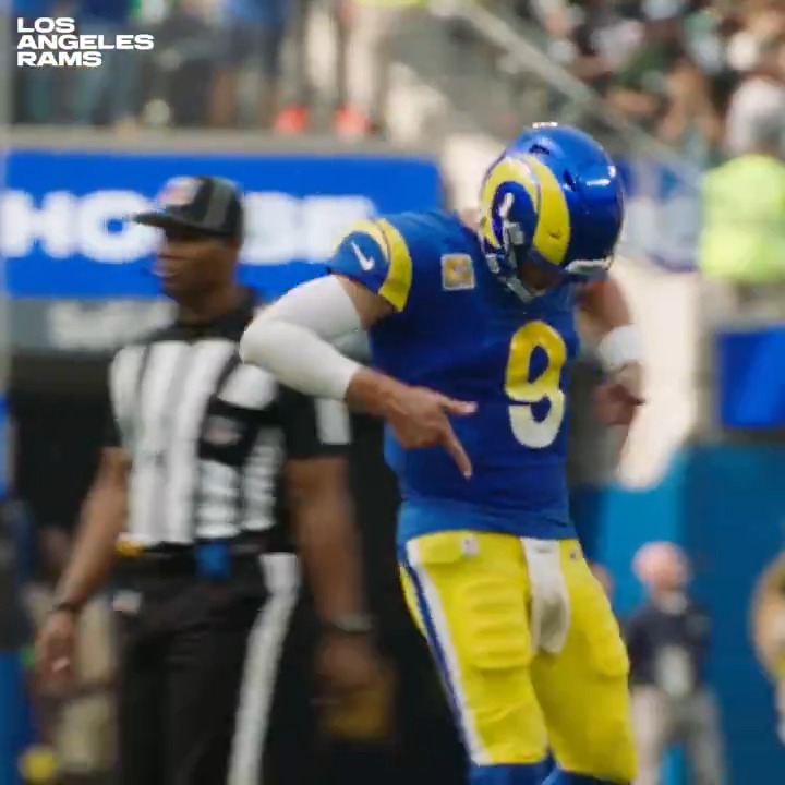 The tape speaks for itself. Matthew Stafford has our vote for CPOY.