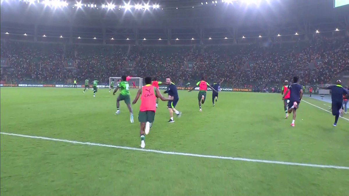 Kelechi Iheanacho sends Nigeria into the AFCON final! 🥳🇳🇬