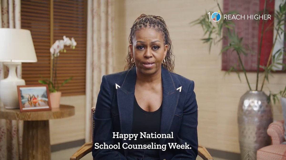 Happy National School Counseling Week! Thank you to our nation’s school counselors for the incredible work you do every day to support your students. #ReachHigher ❤️