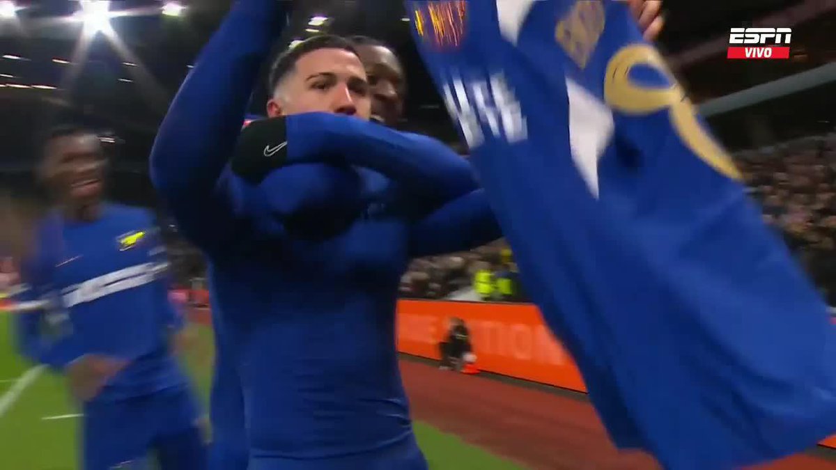 🤯🇦🇷 POR FAVOR EL GOLAZO DE ENZO FERNÁNDEZ AL DIBU DE TIRO LIBRE.
