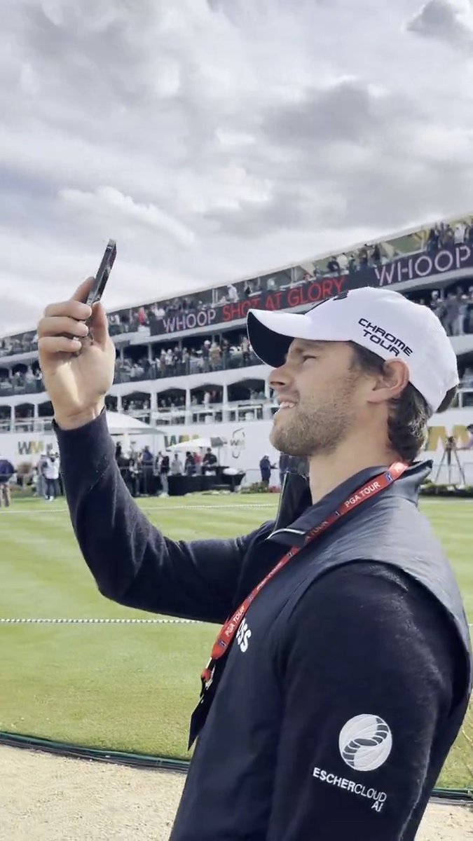 The pros are fans too. @TomDetry | WM Phoenix Open