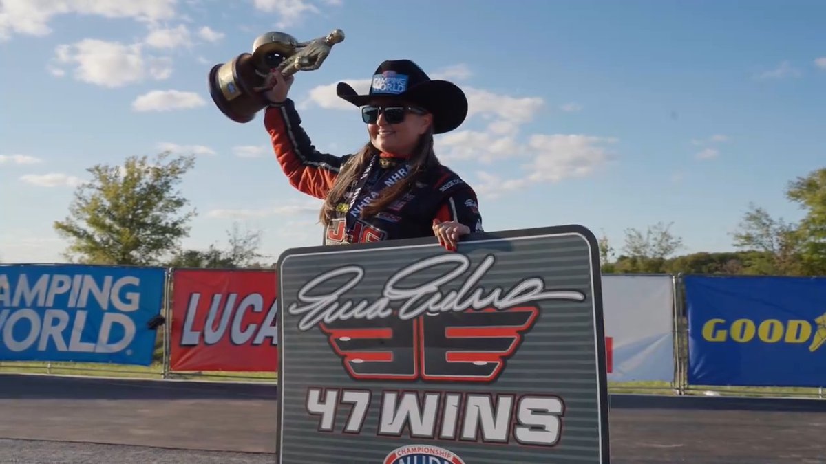 The women of the NHRA continue to be an inspiration to all of us. Let’s celebrate their incredible success on National Girls and a Women in Sports Day! #NGWSD