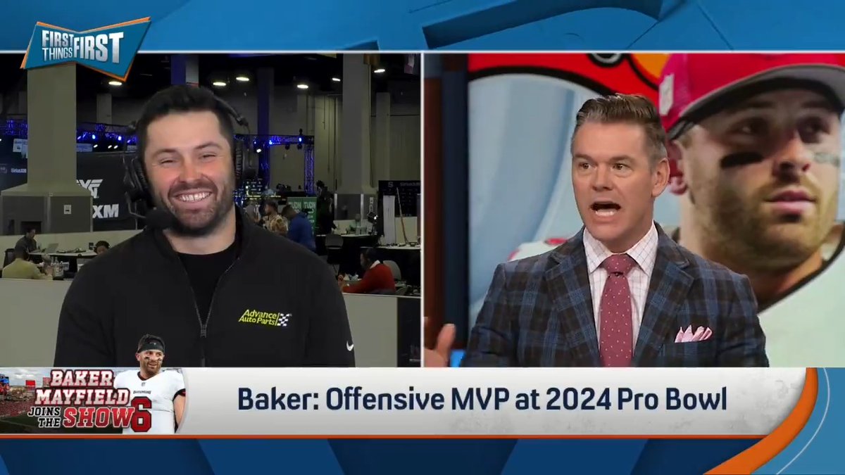 .Wildes asks Baker Mayfield to describe the Baker Mayfield 'It factor' 😅