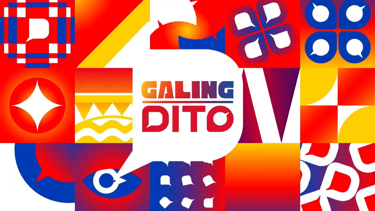 Let's celebrate GALING from all over the Philippines. Sabay-sabay nating ibandera ang iba’t ibang #GalingDITO! ❤️💙💛