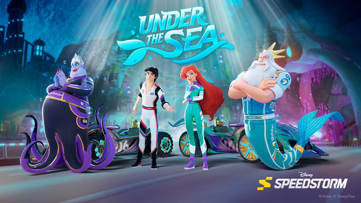 Are you ready to dive into the latest season of #DisneySpeedstorm? The Little Mermaid-inspired Season 6 is live now!