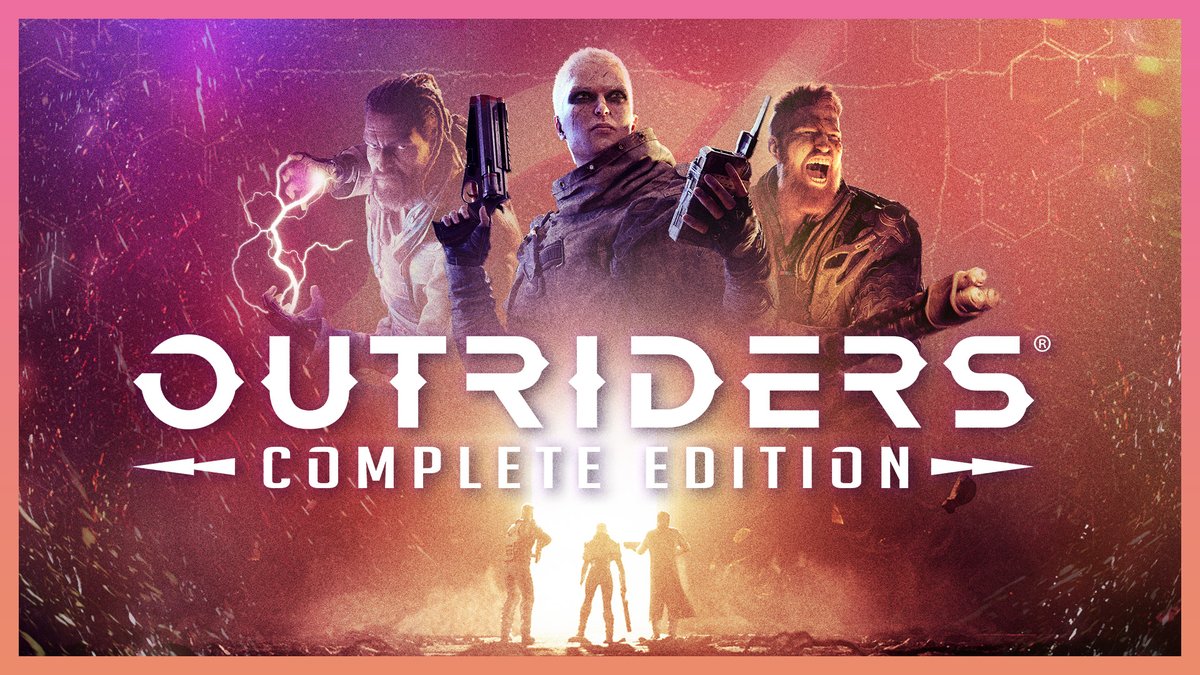 The #Outriders Complete Edition is available now! It includes all released content for the game: - Outriders - Outriders Worldslayer Expansion - Hell's Rangers Content Pack - Five emotes Get it here: