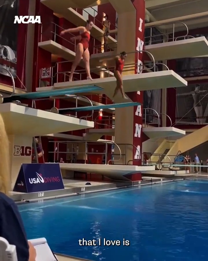 Meet the first African American woman diver to win a USA Diving National Championship, Kristen Hayden a former Indiana Swim & Dive student-athlete! ๐ #BlackHistoryMonth |
