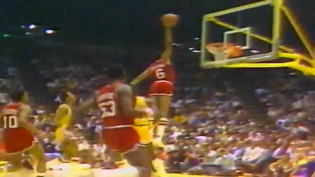 Let’s all watch Julius Erving not fake the funk on some nasty dunks for about 90 seconds.