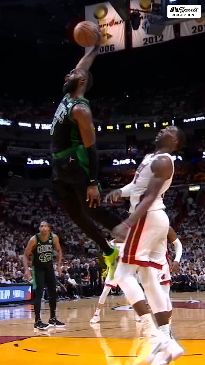 🚨 IT'S OFFICIAL Jaylen Brown will represent the Celtics in this year's NBA Dunk Contest 😤🍀
