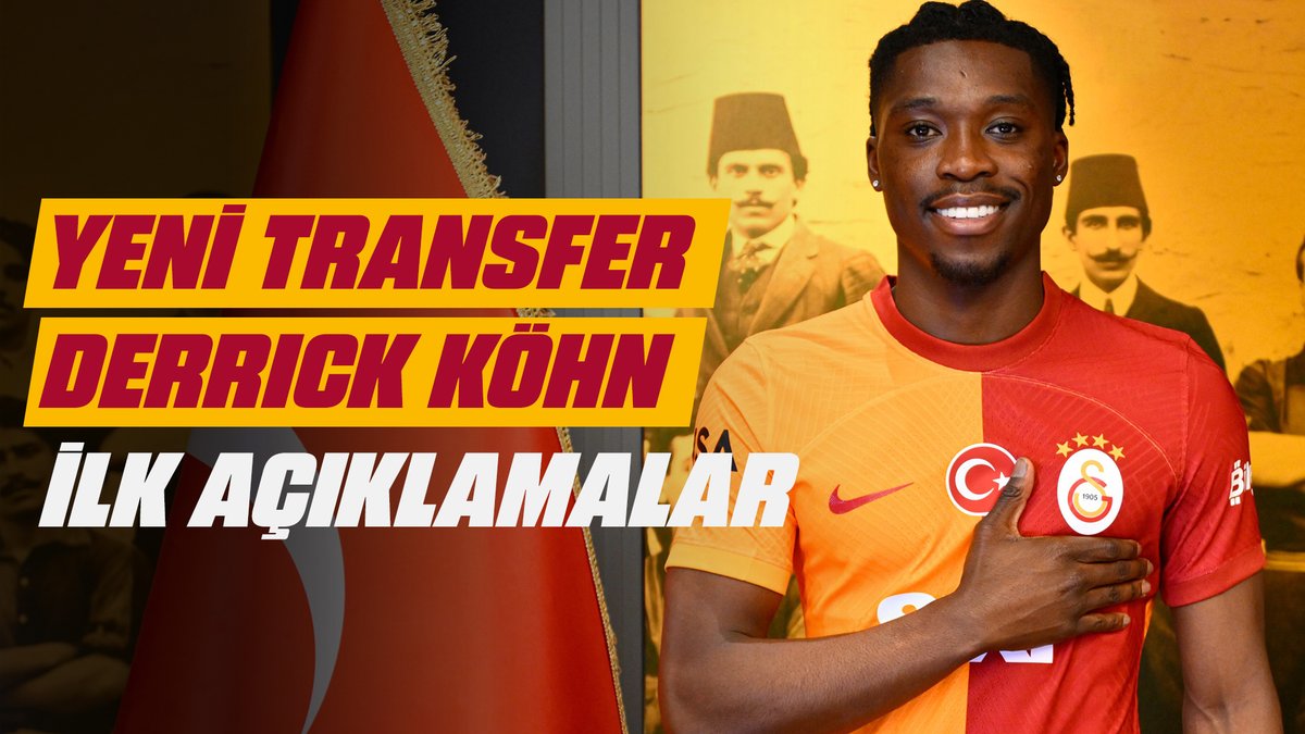 🎙 Yeni transferimiz Derrick Köhn'ün, imza töreni sonrası ilk açıklamaları 👇