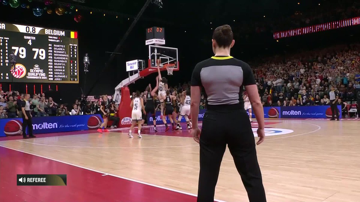 BREANNA STEWART WINS IT FOR USA 🇺🇸 AT THE BUZZER 🤯🚨 #FIBAOQT