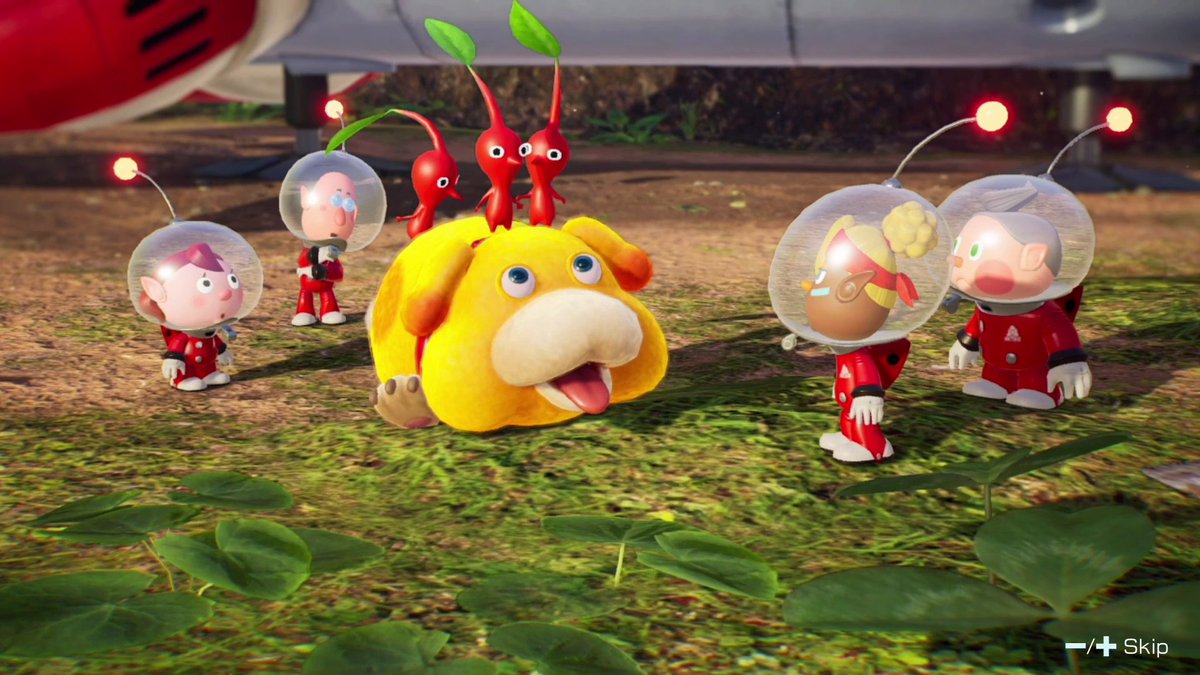 Oatchi! 🥰🥹❤️💘 #Pikmin4