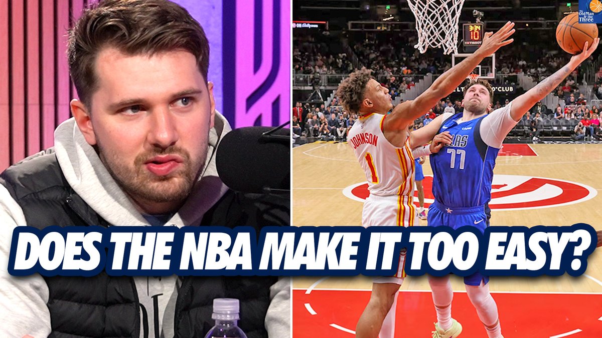 This discussion between Luka and JJ on whether hand checking would slow down scoring in the NBA is fascinating.