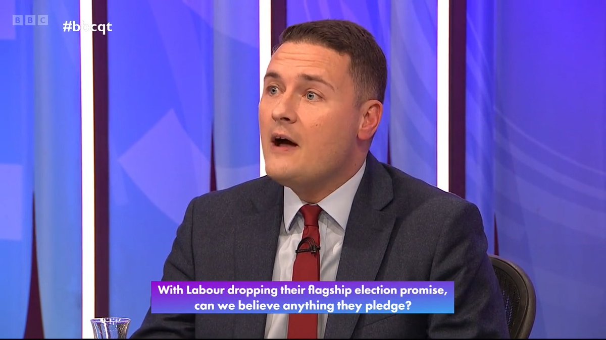 Wes delivers the text book answer on how to deal with Qs about the £28bn