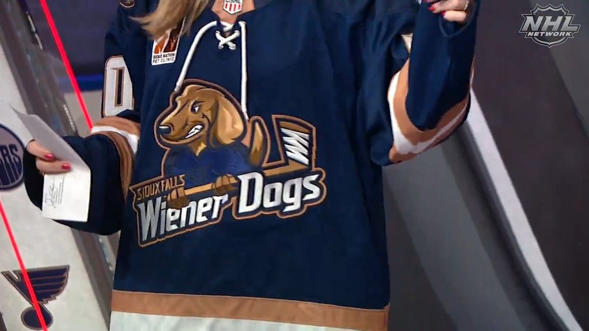 We were torn between using 😍 or 🔥 to describe these sweaters, so we went with both. Thanks for the jersey, Sioux Falls Stampede, and good luck on Saturday! Jamie Hersch | #GoDogs