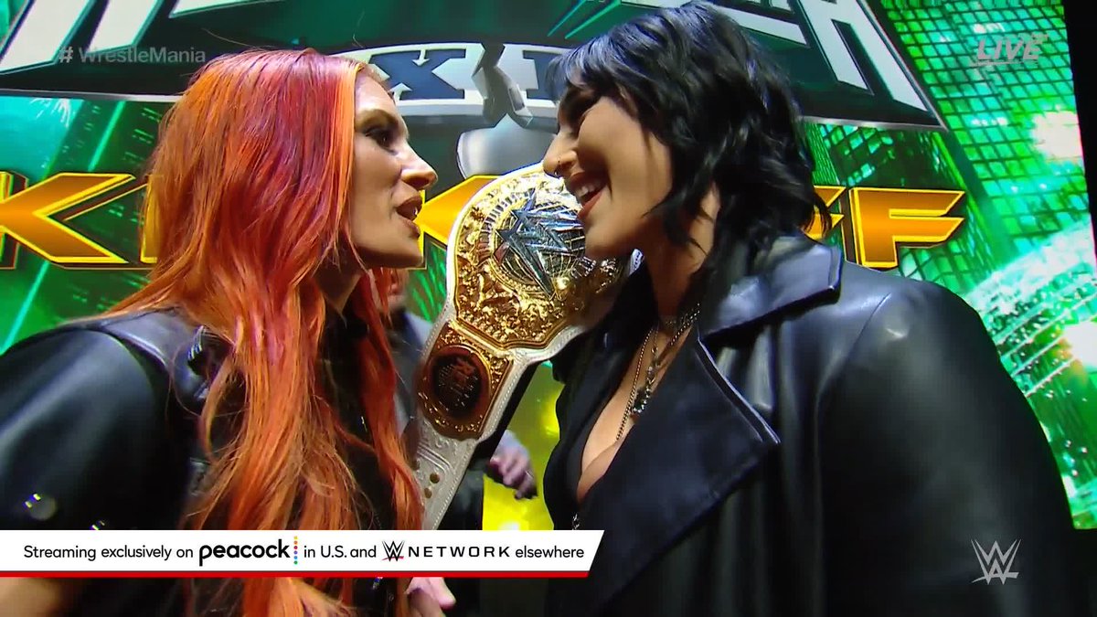 THE MAN SAID WHAT SHE SAID. 🤭👀 Rebecca Quin warns RheaRipley_WWE that she's ready to earn her #WrestleMania match for the Women's World Championship at #WWEChamber. #WrestleMania XL Kickoff is LIVE NOW!