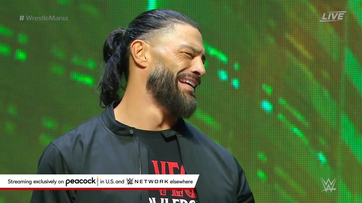 "I CHOOSE... Dwayne Johnson."☝️😤 Roman Reigns has made his decision at the #WrestleMania XL Kickoff!