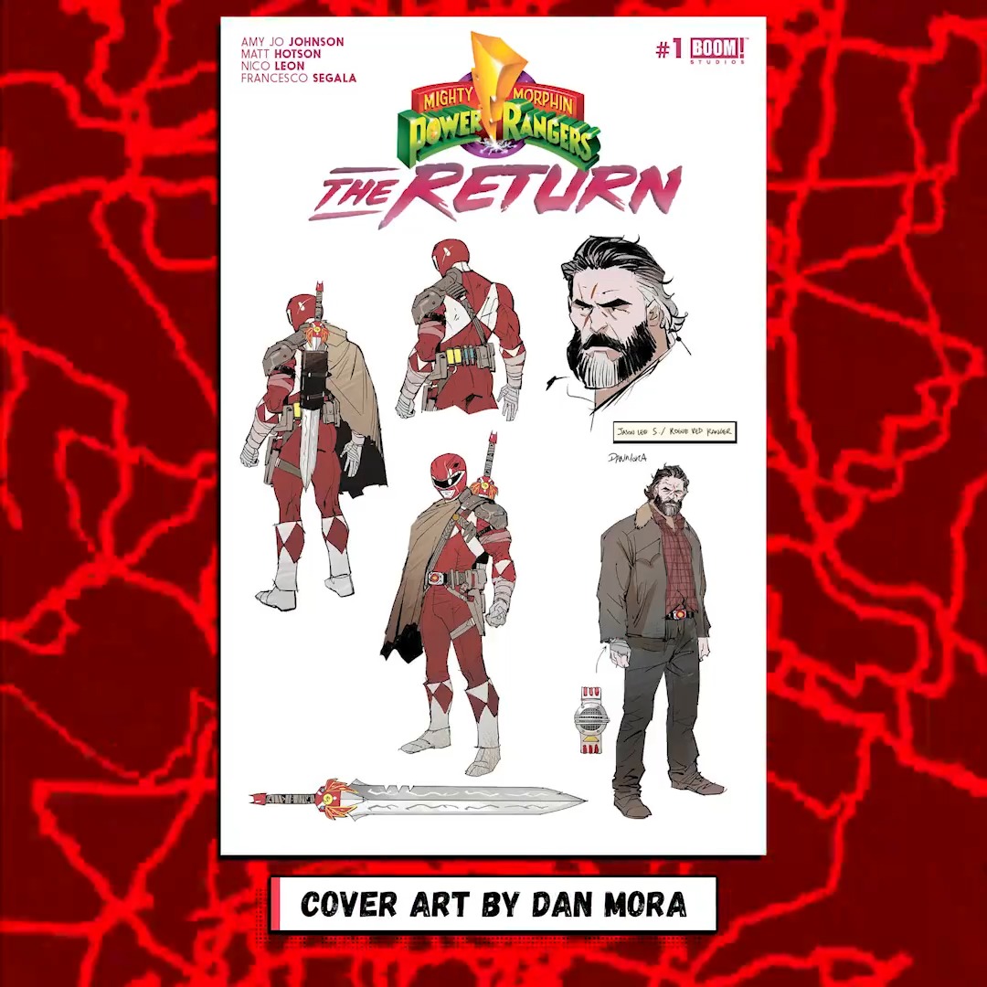 Thanks to your overwhelming support, MIGHTY MORPHIN POWER RANGERS: THE RETURN #1 is SOLD OUT! Weโre all systems go on a 2nd printing of the brand new series by the iconic Amy Jo Johnson with Matt Hotson and artist Nico Leon, featuring cover art by the legendary Dan Mora! Available in comic shops on Wednesday, March 3rd! DIC: DEC238622