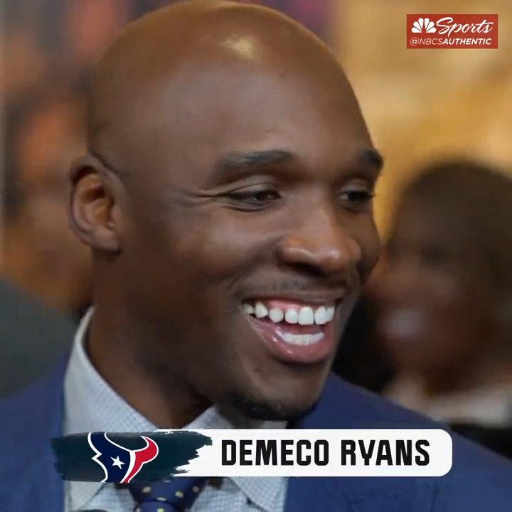 "This is their year." DeMeco Ryans still watches the Niners and is pulling for them on Sunday ❤️