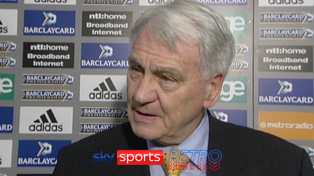 ⏪ 21 years ago today, Sir Bobby Robson's passionate post-match interview after Laurent Robert's controversial sending off in a 1-1 draw with Arsenal. Legend 👏 #NUFC