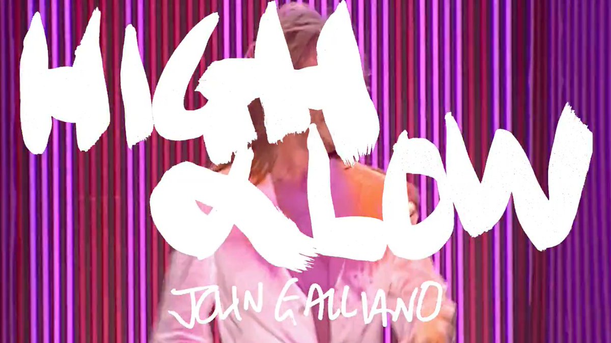 Watch our brand new trailer for HIGH &amp; LOW - JOHN GALLIANO, a candid and gripping look at the rise-and-fall story of one of the most influential names in couture fashion, from Academy Award-winner Kevin Macdonald.