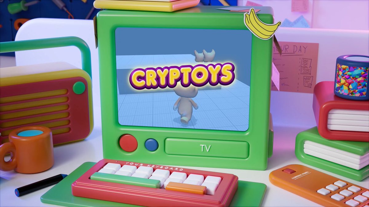 We've been cooking👨‍🍳 Hard at work behind the scenes playing with our toys. What Cryptoy would you play with?🌀 #BehindTheScenes #MoreToCome