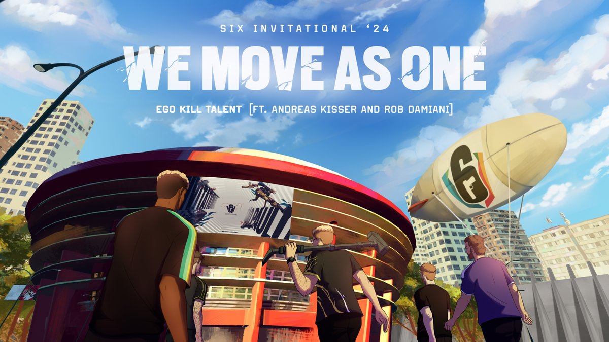 📢WE MOVE AS ONE📢 EGO K_LL TALENT ft. Andreas Kisser &amp; Rob Damiani Your Six Invitational 2024 🎶 Music Trailer 📽️ #SixInvitational