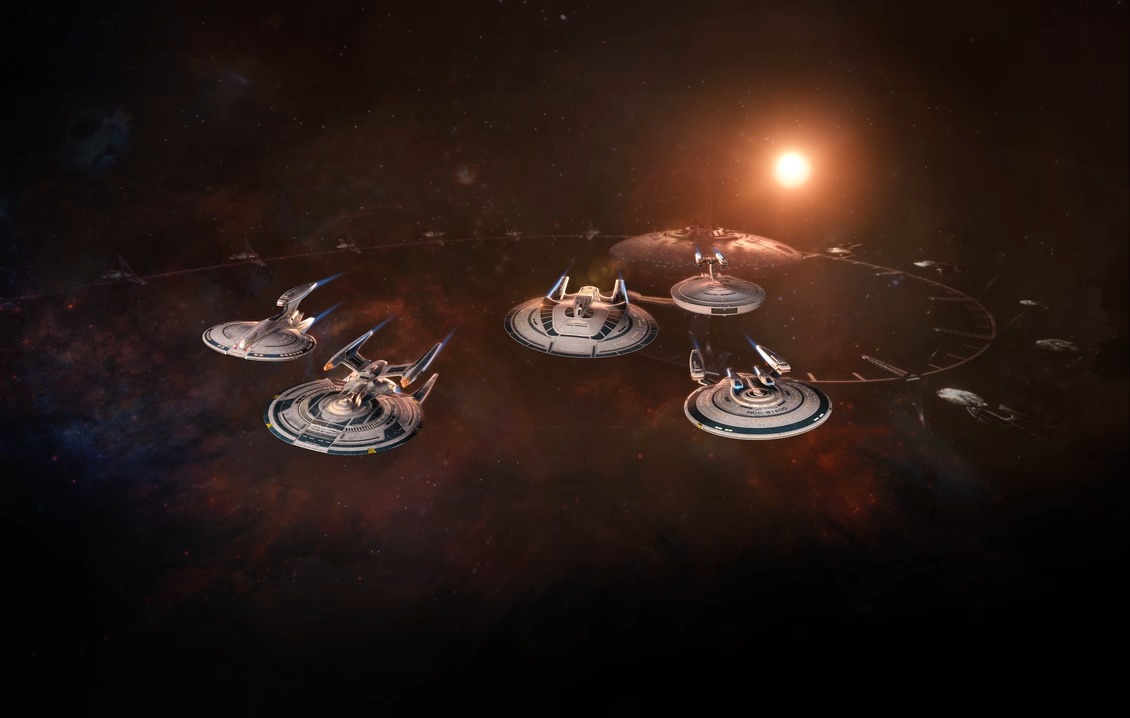 It's time to reveal three ships for the 14th Anniversary Bundle! In addition to new T6 versions of classic Wolf 359 Ships, we've also included the Constellation and remastered the Lafayette, both of which are included in the bundle!