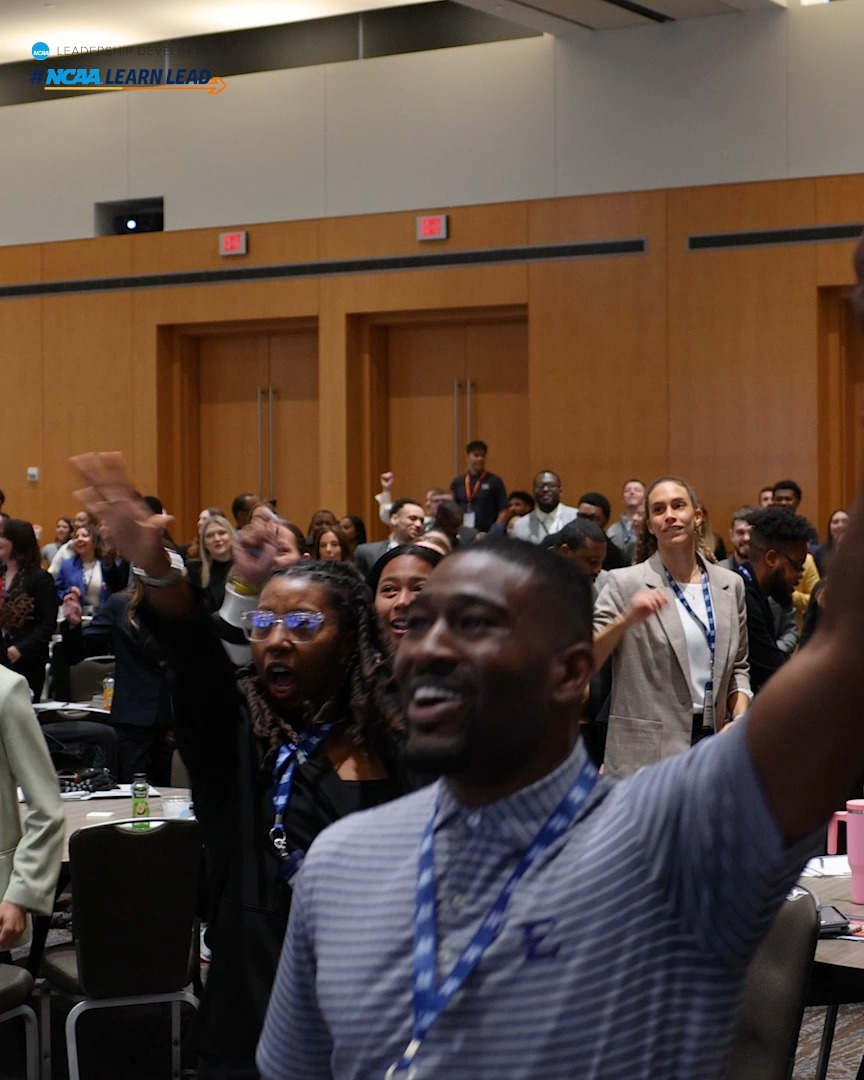 Nearly 200 interns &amp; graduate assistants immersed themselves in growth, mentorship, &amp; the dynamic college athletics scene at our Emerging Leaders Seminar, propelling their careers forward! #NCAALearnLead |