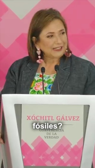 La corcholata apoya el uso de combustibles fósiles, esa es la realidad. ¡Fuera máscaras!