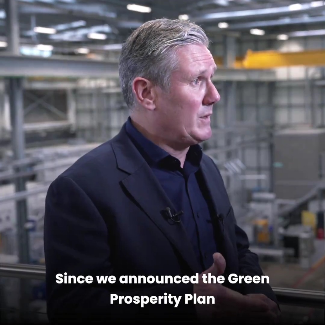 The Tories crashed the economy and so the job of rebuilding Britain will be a tough one. That's why my mission-driven government will deliver a decade of national renewal. More jobs, cheaper bills, energy security - and a strong economy to get us there.