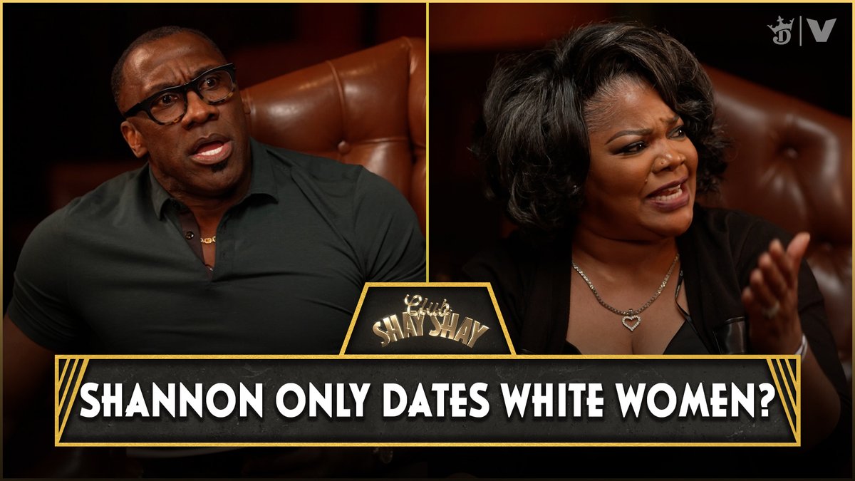 Mo'Nique on rumor Shannon Sharpe only dates white women: Mo'Nique Worldwide: "Someone said Shannon Sharpe don't mess with black women." shannon sharpe: "My grandma told me something when I was a little boy. She said, 'Boy never chase a lie.' ... I got black kids."