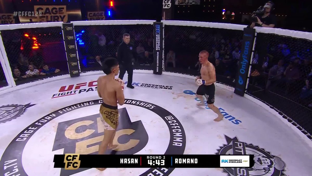 BILAL MFIN HASAN!!! Walkout to whatever song you want, kid!!!!! #CFFC129