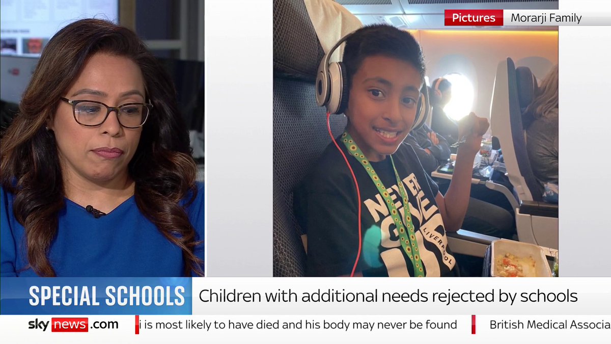 An exclusive Sky News report has revealed that parents of pupils with additional needs are turning to unregulated education after being rejected by schools Rupal Morarji says her 13-year-old son has been rejected by 10 schools Full story: 📺 Sky 501