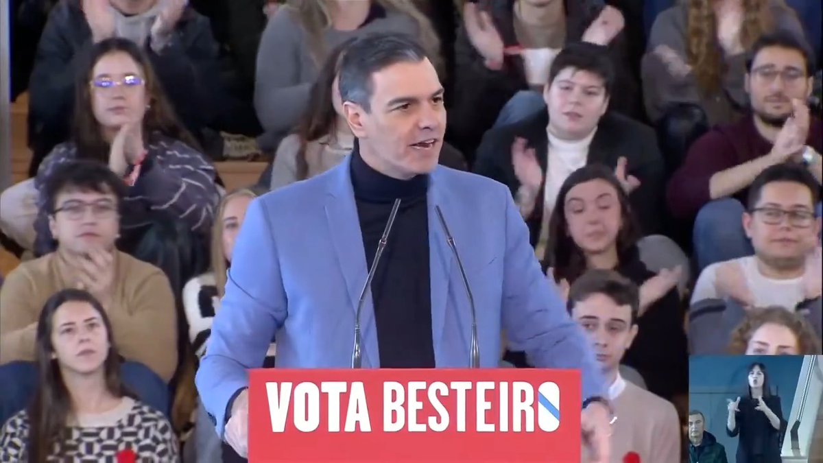 Feijóo gobernó Galicia durante quince años y lo único que hizo fue triplicar la deuda pública gallega. En dos años al frente del PP, ha abierto las puertas de par en par a gobiernos de coalición reaccionarios. Mala gestión y malas compañías, ese es su balance y su legado.